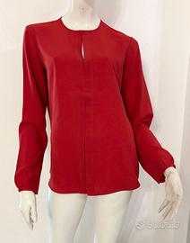 RALPH LAUREN Maglia blusa rossa