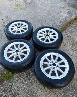 Cerchi bmw +gomme Continental invernali