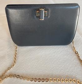 Borsetta blu Ferrragamo