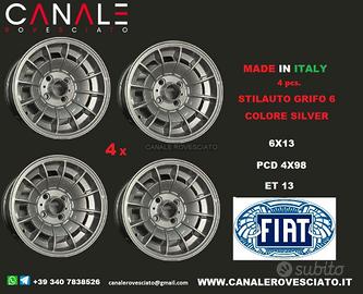 Cerchi GRIFO 6x13 et13 4x98 fiat 124 127 128 131