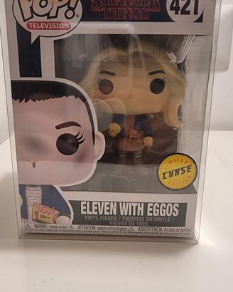 Funko Pop RARA n.421 Eleven with Eggos Stranger T
