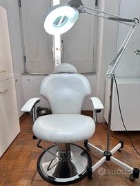Kit Estetica - Poltrona Reclinabile+Lampada Lente