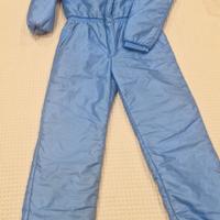 Tuta neve unisex azzurra