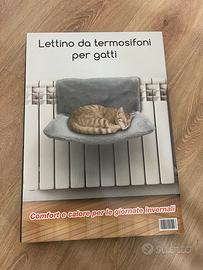 Lettino da termosifoni per gatti