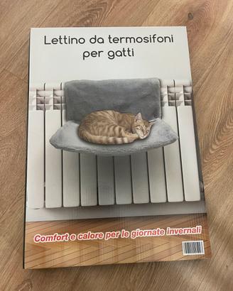 Lettino da termosifoni per gatti