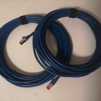 Coppia Di Cavi Ethernet 10m CAT6