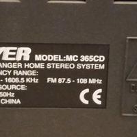 Stereo Flyer MC 365 CD 3 CD Player con istruzioni
