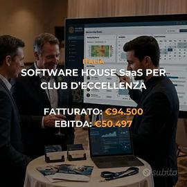 Cessione Software House SaaS per Club d'Eccellenza