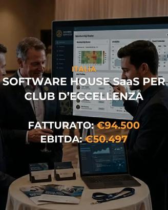 Vendita Software House (SaaS) avviata