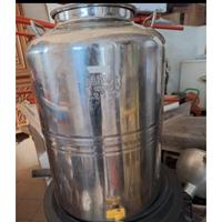 contenitori per olio con tubinetto set 2 pezzi