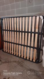 rete matrimoniale con doghe in faggio