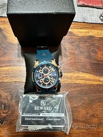 Orologio Reward vip blu e oro