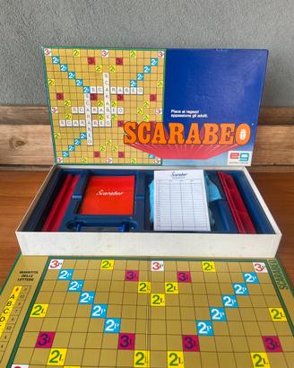 Scarabeo gioco da tavolo vintage Editrice Giochi
