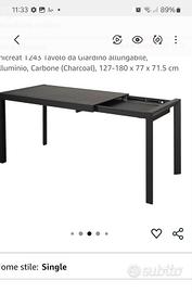 Tavolo allungabile da giardino