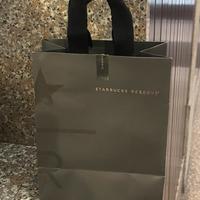 Set confezione sacchetto Starbucks + nastrino