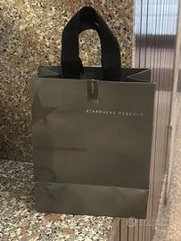 Set confezione sacchetto Starbucks + nastrino