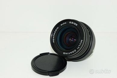 Obiettivo Pentacon 29 mm f2,8 attacco a vite M42
