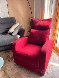 poltrona rossa 