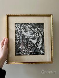 Amalfi quadro in rilievo picture