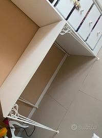 Tavolo scrivania shabby chic provenzale