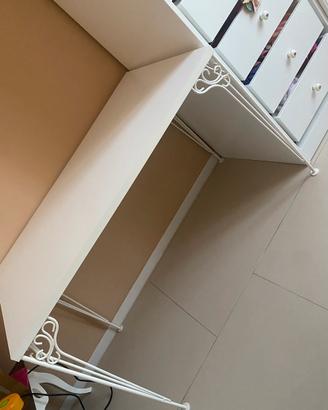 Tavolo scrivania shabby chic provenzale