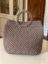 Borsa uncinetto fatta a mano