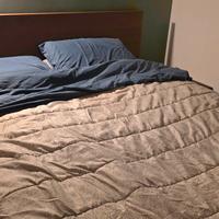 letto matrimoniale contenitore+ comodini