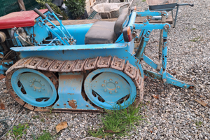 Trattorino cingolati d'epoca