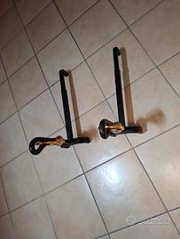 Alari e parascintille  in vetro  per camino