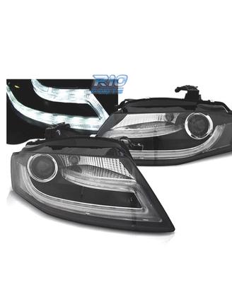 FARI AUDI A4 B8 07-11 LUCE DIURNA LED DRL SFONDO N