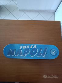 Skateboard con logo SSC Napoli Calcio