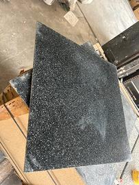 Stock Piastrella 60x60 6 mm nera e bianca