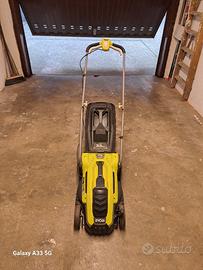 tagliaerba elettrica 40lt più forbice  tagliasiepe