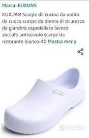 Ciabatte cuoco on sale