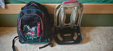 zaino trolley seven love nero scuola