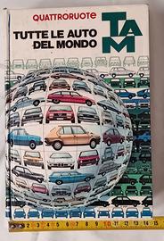 LIBRO QUATTRORUOTE TUTTE LE AUTO DEL MONDO '82 '83