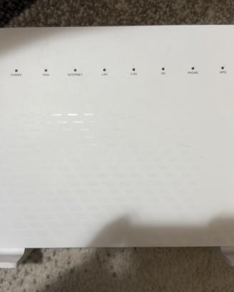 Modem zte zxhn h6645p wifi 6 lan e wan da 2,5GB