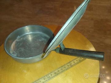 RACCOGLI BRICIOLE TABACCO PELTRO ALLUMINIO 1930