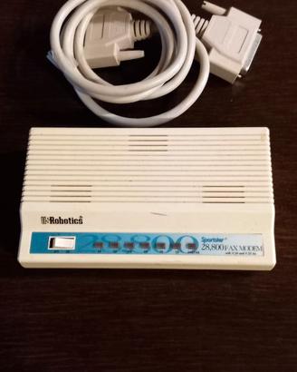 Vintage FaxModem U.S. Robotics Sporster 28.8000