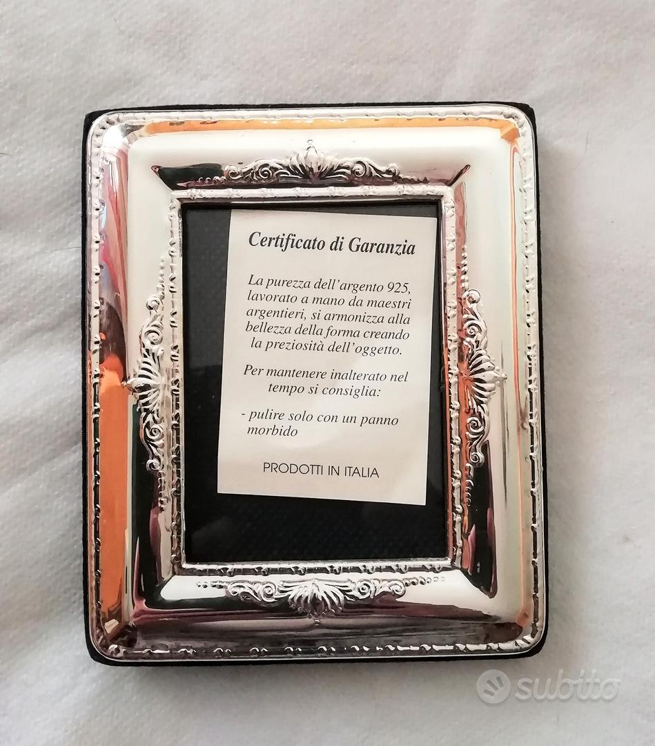 Cornice portafoto in argento nuova - Arredamento e Casalinghi In vendita a  Lecco