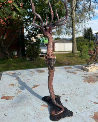 Albero della vita con i vizi in ferro battuto