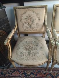 Poltrone stile Luigi XVI 