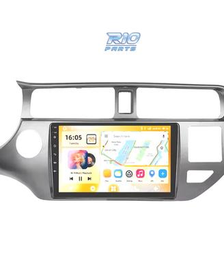 RADIO GPS 9'' ANDROID 13 KIA RIO 12-14 2 DIN 4GB+6