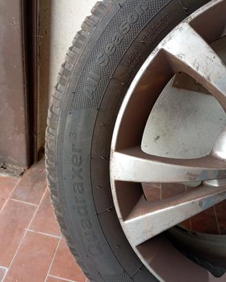 Pneumatici 4 stagioni Kleber con cerchi Alfa