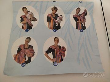 fascia porta bebè RING SLING di Amazonas