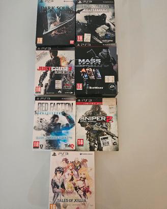 collezione giochi ps3 edizioni limitate