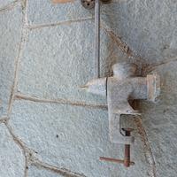 antico torchio manuale vintage