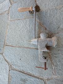 antico torchio manuale vintage