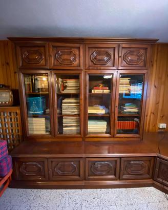 Elegante Libreria mobile soggiorno RONCORONI