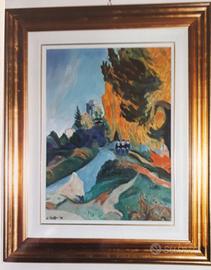 Quadri olio su tela omaggio a Paul Gauguin